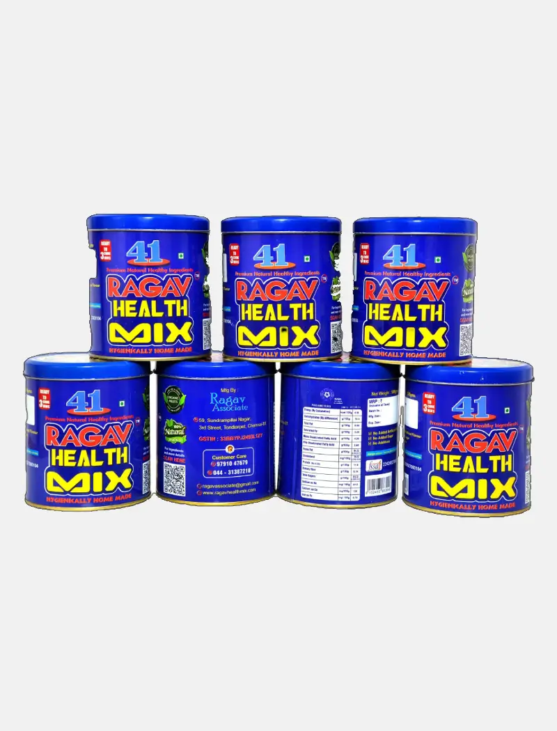 Product | 41 Natural Ingredients for Daily Wellness | Ragav Health Mix